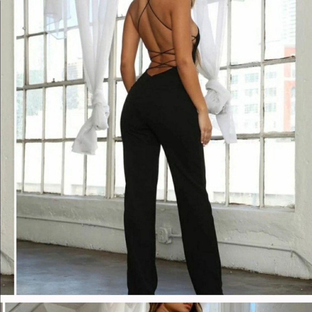 Tiger mist black jumpsuit NEW